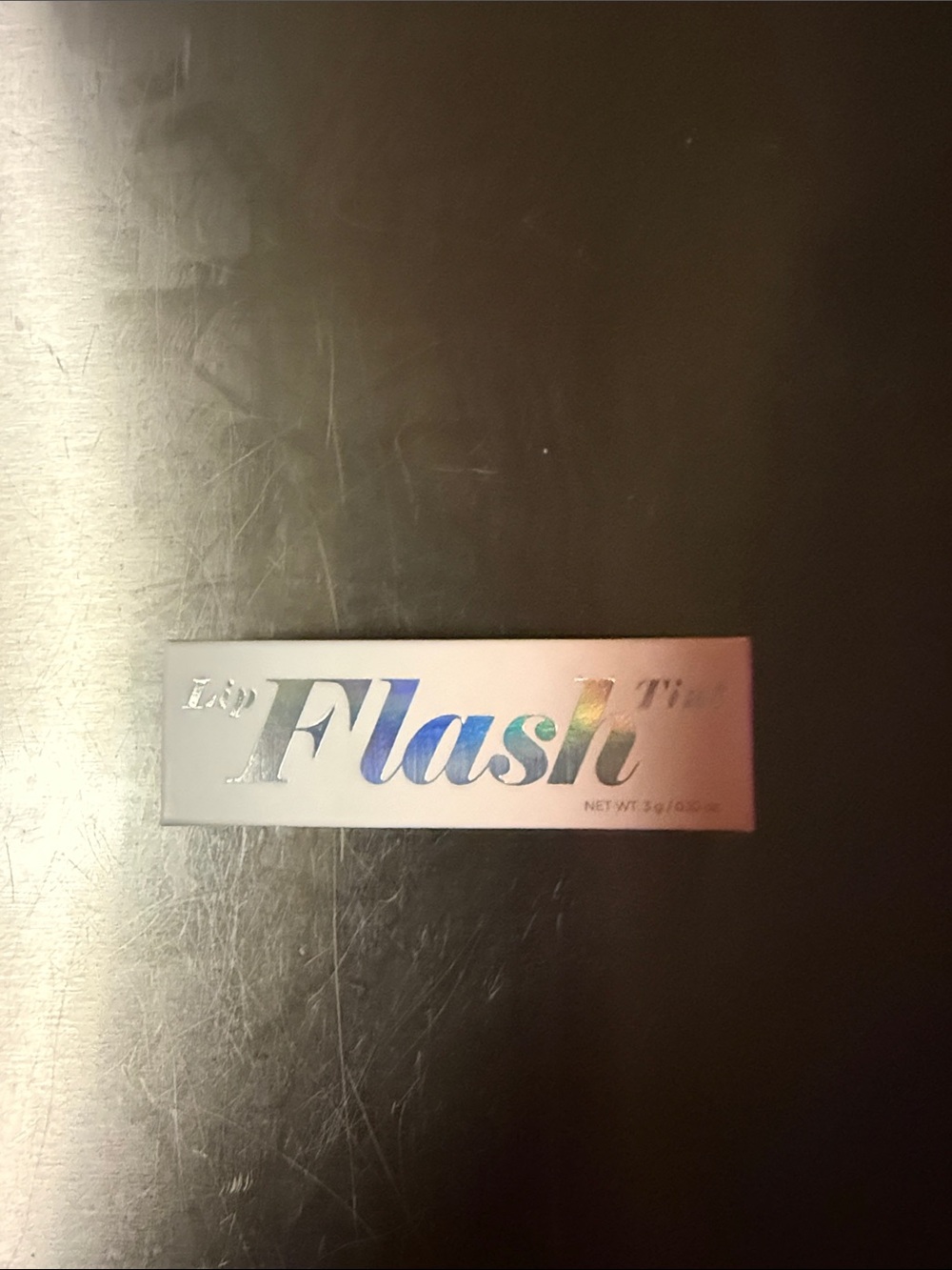 Ash Flash Lip Tint Stick in Holographic Blue-Pink